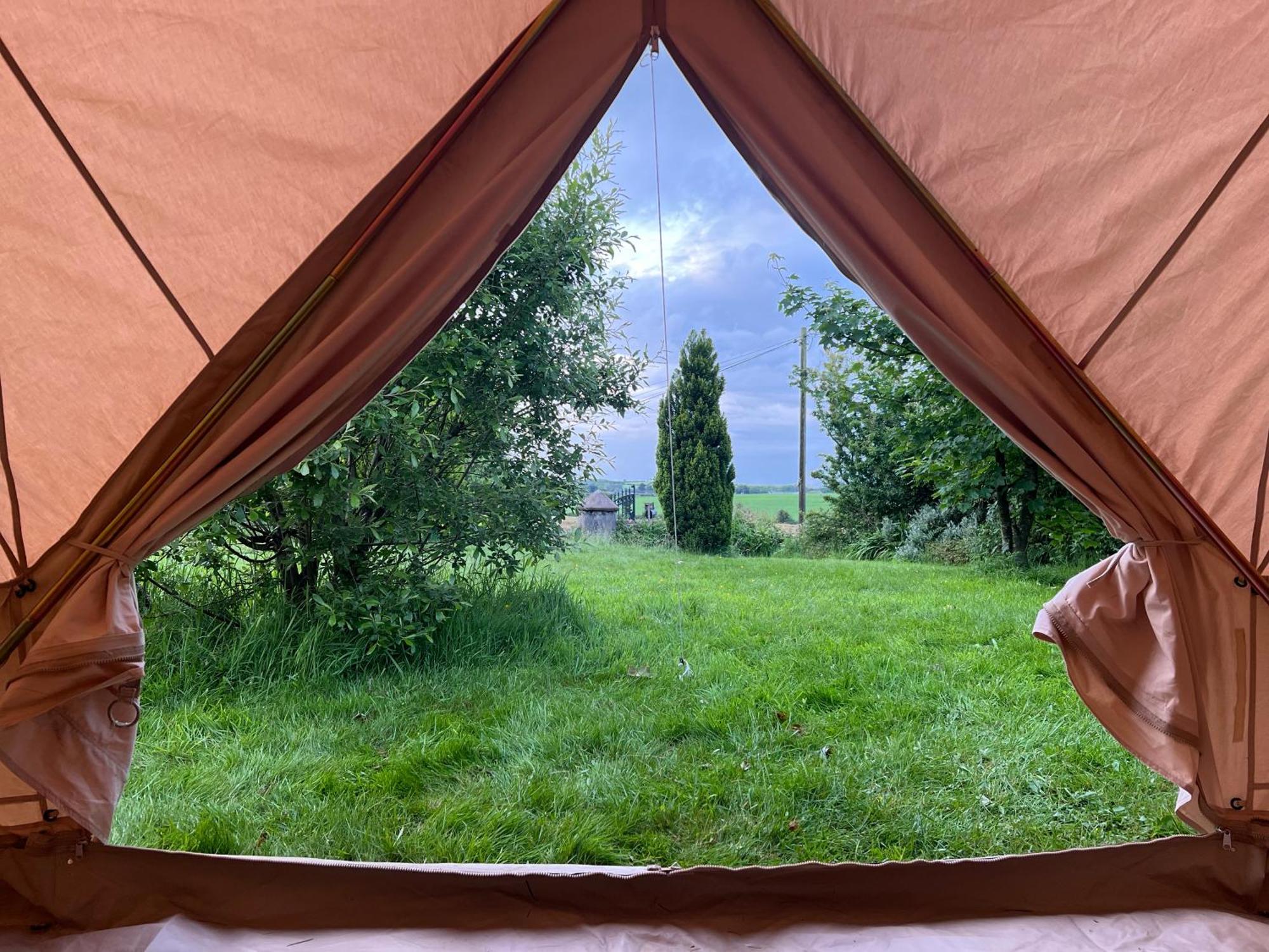 Bluebell Tent At Ballyward Croft Ardkeen ภายนอก รูปภาพ