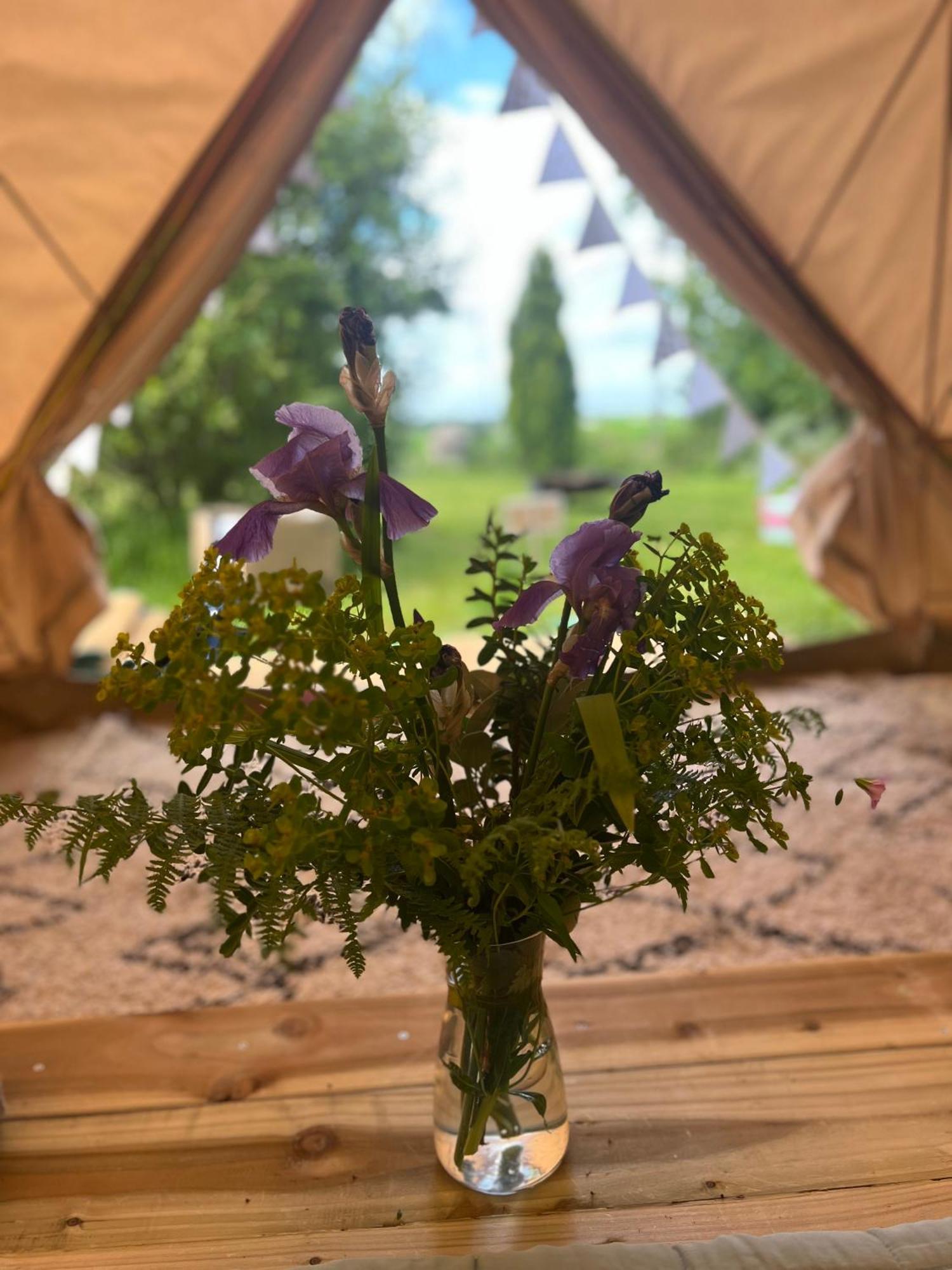 Bluebell Tent At Ballyward Croft Ardkeen ภายนอก รูปภาพ