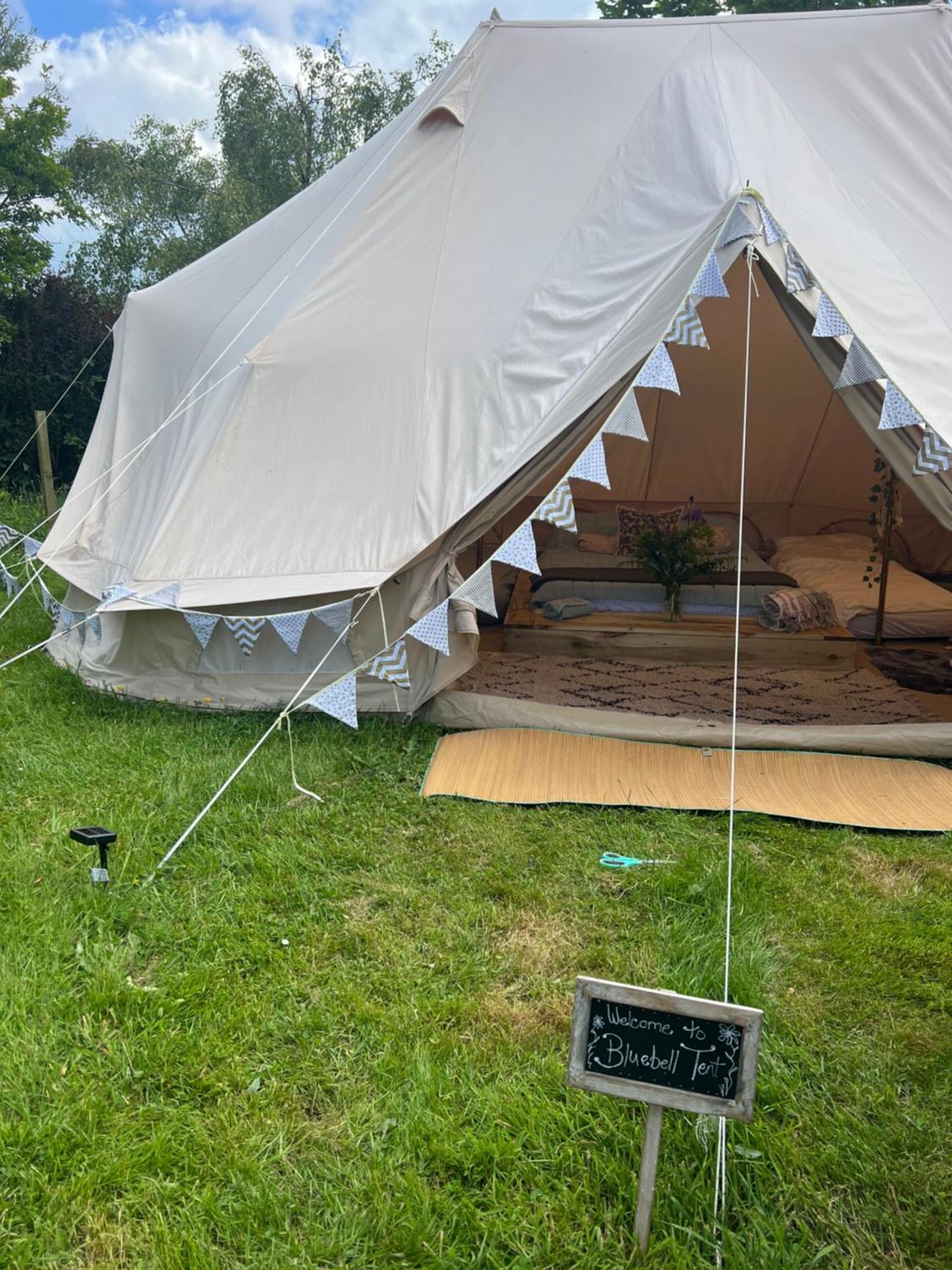 Bluebell Tent At Ballyward Croft Ardkeen ภายนอก รูปภาพ