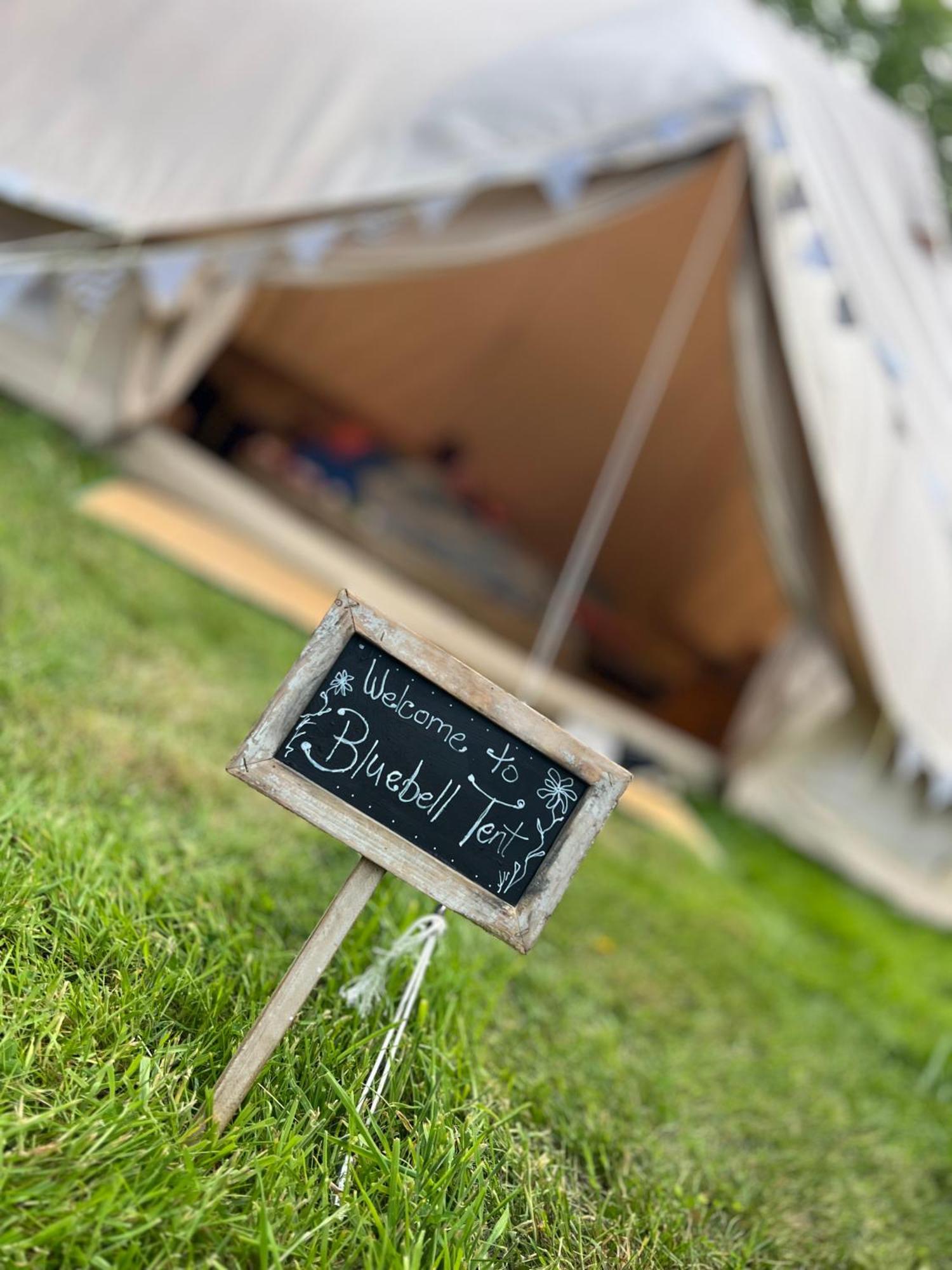 Bluebell Tent At Ballyward Croft Ardkeen ภายนอก รูปภาพ